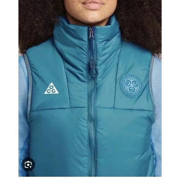 Nike ACG Therma-fit USA Team Insulated Women's Vest DH4809-415 Sz Large - Picture 3 of 16